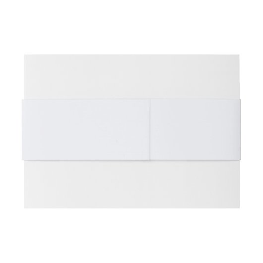 Art Nouveau Roze en Groene Bloemen Huwelijk Uitnodigingen Wikkel (Achterkant Voorbeeld)