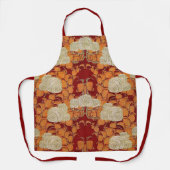 Art Nouveau Rozen Apron Schort (Voorkant)