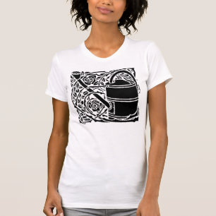 Art Nouveau Rozen en Gietkan T-shirt