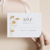 Art Nouveau RSVP Behuizing Kaart