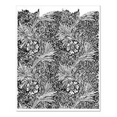 Art Nouveau rubberen stempel (Afrduk)