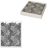 Art Nouveau rubberen stempel (Gestempeld)