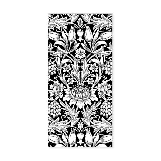 Art Nouveau rubberen stempel (Afrduk)