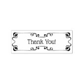 Art Nouveau Rubberstempel (Afrduk)