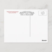 Art Nouveau ~ "Ruby - The Precious Stones" Briefkaart (Achterkant)