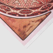  Art Nouveau Ruby van Alphonse Mucha Tissuepapier (Detail)