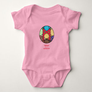 Art Nouveau Rune Mannaz – Menselijkheid Romper