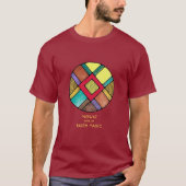 Art Nouveau Rune Shirt Ingwaz - Earth Magic (Voorkant)