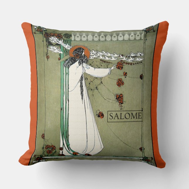 Art Nouveau Salome Kussen (Voorkant)