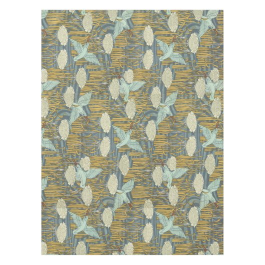 Art Nouveau Sandpiper Tafelkleed (Voorkant)