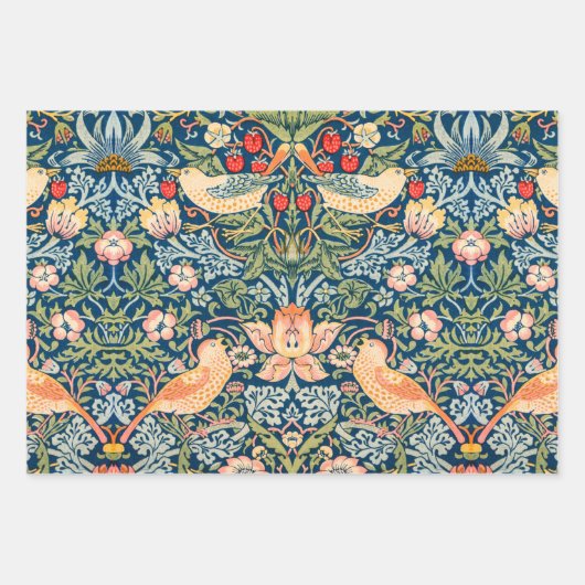  Art Nouveau Selectie van William Morris Inpakpapier Vel (Voorkant 2)