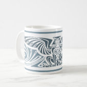 Art Nouveau Sfinx Koffie Mok (Voorkant links)