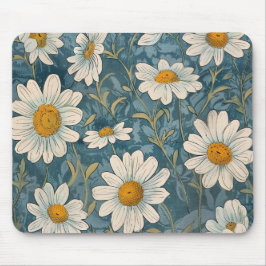 Art Nouveau Shasta Daisies Muismat