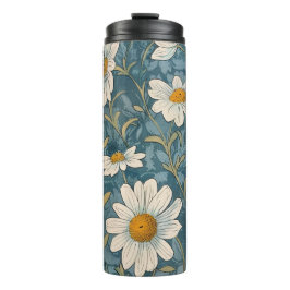 Art Nouveau Shasta Daisies Thermosbeker