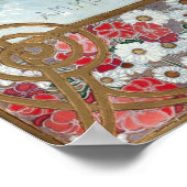  Art Nouveau "Slávie" door Alphonse Mucha Poster (Hoek)