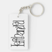 Art Nouveau - Sleutelhanger voor grafisch ontwerp (achterkant)