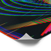 Art Nouveau Snakes Pattern  Poster (Hoek)