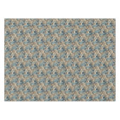 Art Nouveau Sneeuwdruppelbloempatroon Tafelkleed (Voorkant (Horizontaal))