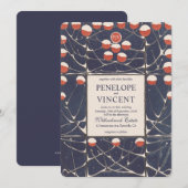 Art Nouveau Sneeuwklokjes Elegance Kaart (Voorkant / Achterkant)