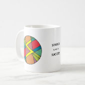 Art Nouveau Sowilo Rune Mok – SUCCES! (Voorkant links)