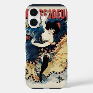  Art Nouveau, Spaanse Flamenco Dancer iPhone 16 Hoesje