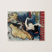 Art Nouveau, Spaanse Flamenco Dancer Legpuzzel (Horizontaal)