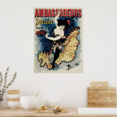  Art Nouveau, Spaanse Flamenco Dancer Poster (Keuken)