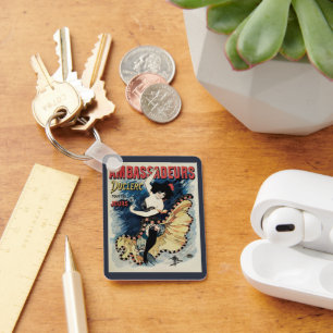  Art Nouveau, Spaanse Flamenco Dancer Sleutelhanger