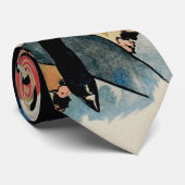  Art Nouveau, Spaanse Flamenco Dancer Stropdas (Opgerold)