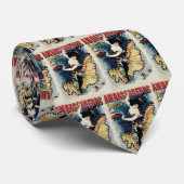  Art Nouveau, Spaanse Flamenco Dancer Stropdas (Opgerold)