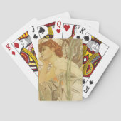 Art Nouveau-speelkaarten Speelkaarten (Achterkant)
