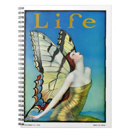 Art nouveau Spiral Notebook Notitieboek