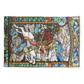 Art Nouveau St George Dragon Window Pillowcase Kussensloop (Achterkant)