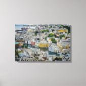 Art Nouveau stad Alesund, Noorwegen canvas print (Voorkant)