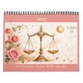 Art Nouveau sterrenbeeld muurkalender 2027 Kalender (Hoes)