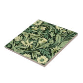 Art Nouveau stijl bloemenpatroon Tegeltje (Zijkant)