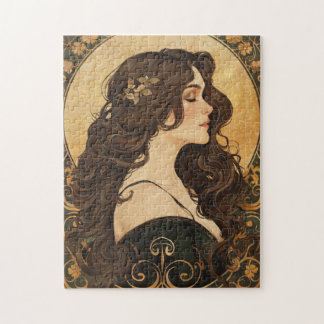 Art Nouveau  stijl Classic Beauty Legpuzzel