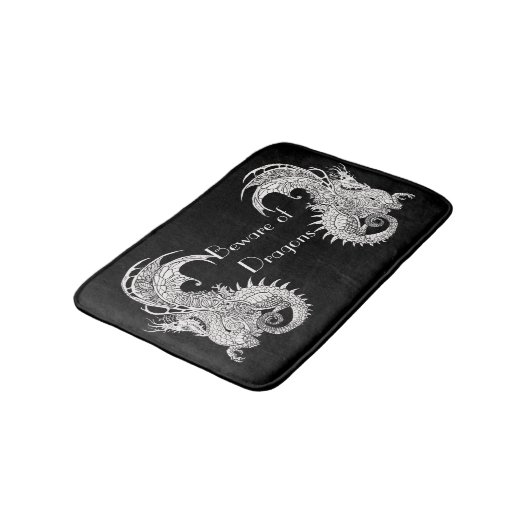 Art Nouveau-stijl Dragon Badmat (Gekanteld)