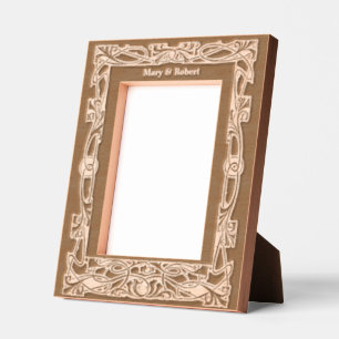  Art Nouveau stijl gebladerte rand Gegraveerde Lijstjes