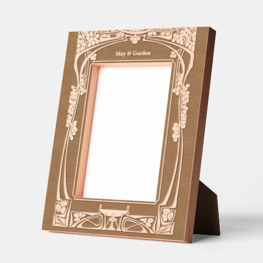 Art Nouveau stijl Gegraveerde Lijstjes (Links)