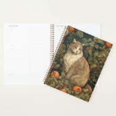 Art Nouveau stijl kat met Planten Planner (Display)