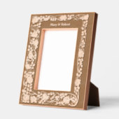 Art Nouveau stijl Roos wijnstok rand Gegraveerde Lijstjes (Links)