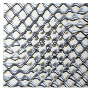 Art Nouveau stijlen Opart patroon Tegeltje