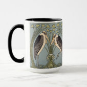  Art Nouveau Storks Mok (Links)