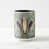  Art Nouveau Storks Mok (Midden)