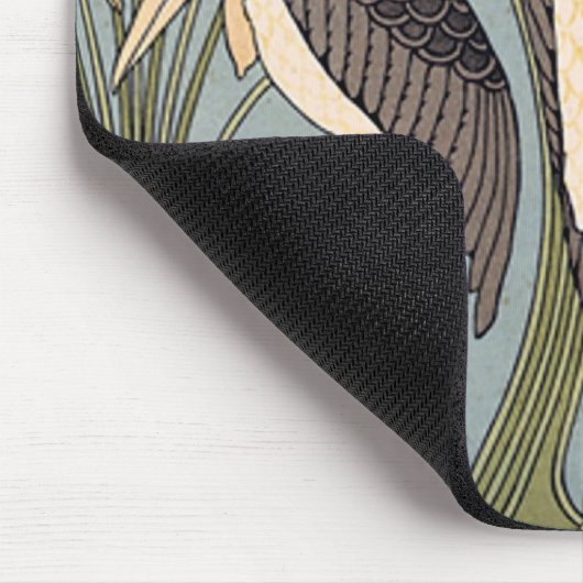  Art Nouveau Storks Muismat (Hoek)