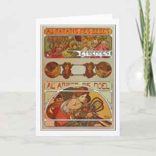 Art Nouveau Style, Mucha Kaart