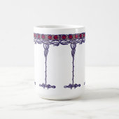  Art Nouveau Style Roos Struik Frieze Koffiemok (Center)