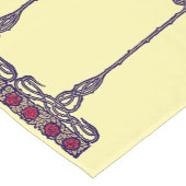  Art Nouveau Style Roos Struik Frieze Korte Tafelloper (Hoek)