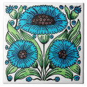 Art Nouveau Style Tegeltje (Voorkant)